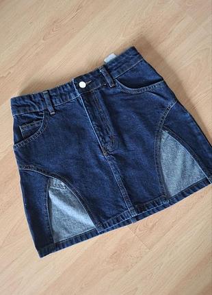 Юбка джинсовая 7