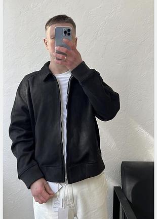 New ! чоловіча куртка pull&bear з штучної замші