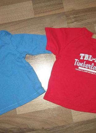 Реглан, футболка 0-3міс ціна за два