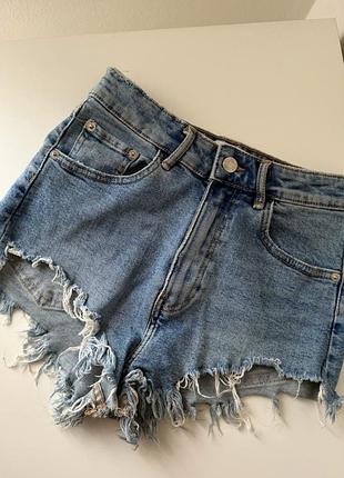 Джинсові шорти zara
