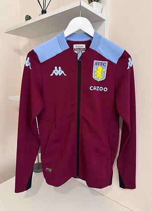 Спортивная кофта астон вила kappa 2021-22 aston villa олимпийка зепка