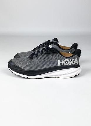 Кросівки hoka y clifton 9 youth оригінал сірі легкі бігові для бігу спортивні жіночі розмір 40 / 25 см
