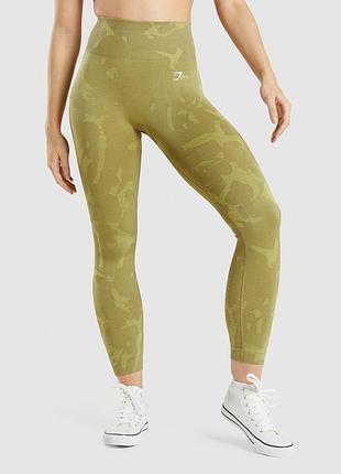 Gymshark safari  женские спортивные-тренировочные лосины