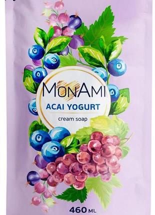 Жидкое мыло mon ami acai yogurt дой-пак 460 мл