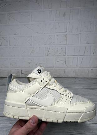 Крутые женские кроссовки nike dunk low disrupt оригинал