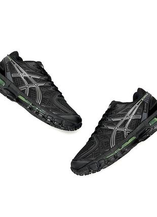 Чорні кросівки asics