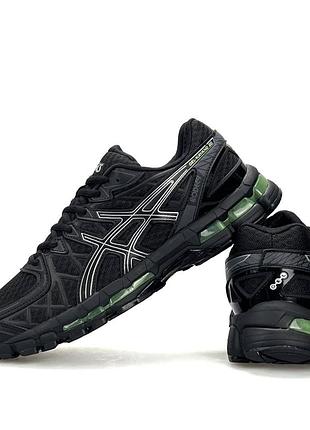 Чёрные кросовки asics 3