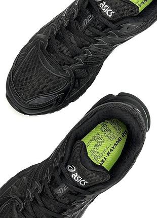 Чёрные кросовки asics 5