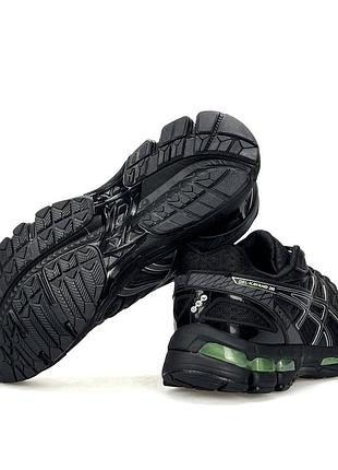 Чёрные кросовки asics 4