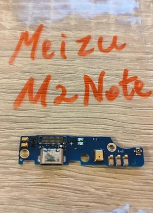 Плата зарядки meizu m2 note (original) (под замену разъема!)