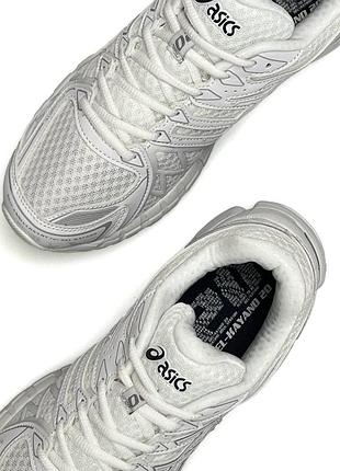 Білі чоловічі кросівки asics 4