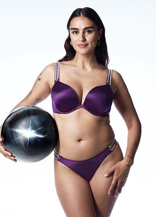 Комплект білизни victoria’s secret бюстгальтер 34b, 34c, 36c, 38c, трусики s, m, l. very sexy shine. білизна вікторія сікрет