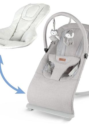 Шезлонг kidwell rubi gray/white 7