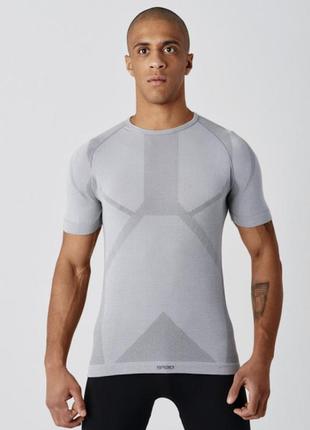 Термофутболка мужская spaio carbon bike  серый