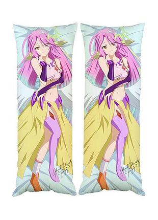 Подушка дакимакура джибрил нет игры нет жизни no game no life декоративная подушка для обнимания