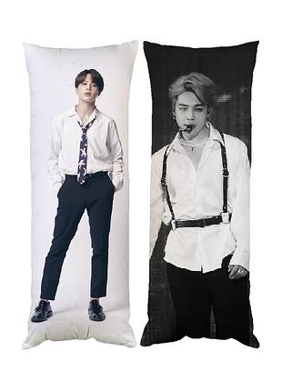 Подушка дакимакура k-pop bts пак чимин декоративная ростовая подушка для обнимания