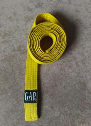 Пояс для кимоно жёлтый gap