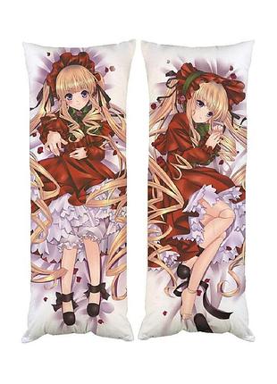 Подушка дакімакура шинку діви троянди rozen maiden декоративна ростова подушка для обіймання двостороння