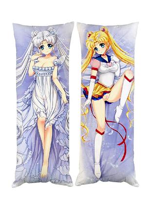 Подушка дакимакура сейлор мун sailor moon декоративная ростовая подушка для обнимания