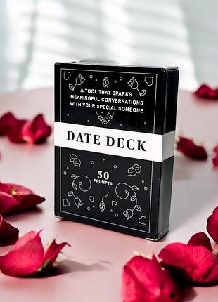 Настольная игра на английском языке date deck для двоих карточные игры для взрослых пар english board games