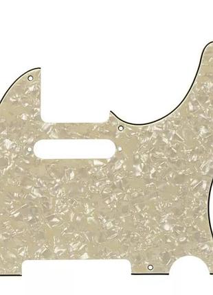 Пикгард для электрогитары fender telecaster tl china золотистый перламутровый светлый