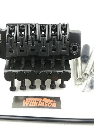 Гитарный бридж wilkinson floyd rose тремоло для электрогитары черный