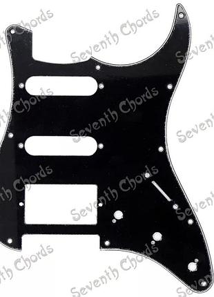 Пікгард для електрогітари ssh fender stratocaster st china чорний