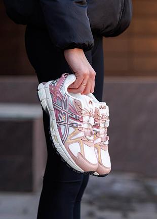 Asics gel kahana 8 white pink