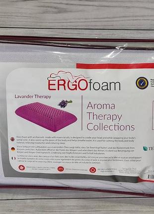 Ортопедична подушка для ароматерапії ergofoam 40 на 60 см