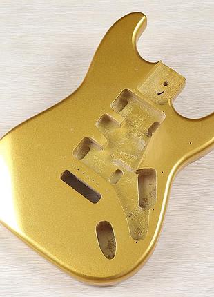 Корпус дека st stratocester под fender электрогитара gold