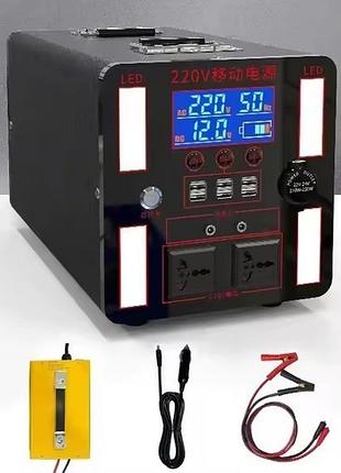 Портативна зарядна станція потужність 2000w батарея 2400wh