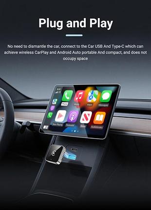 Автомобильный адаптер carplay для android iphone 8