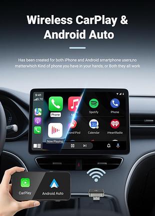 Автомобильный адаптер carplay для android iphone 9