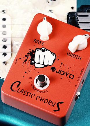 Гитарная педаль эффектов хорус joyo chorus для электрогитары