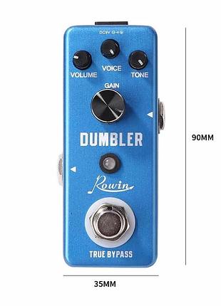 Гитарная педаль эффектов овердрайв rowin overdrive для электрогитары