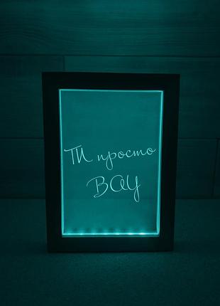 Рамка-планер с подсветкой