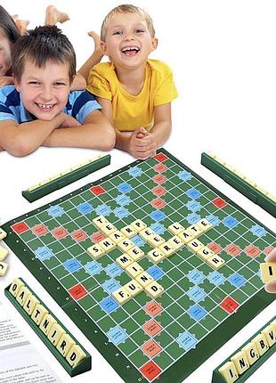 Настільна гра в слова для всієї родини scrabble original (скрабл) англійська версія