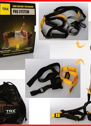 Тренувальні петлі trx pro pack 4 system для фітнеса та спорту