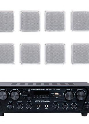 Акустический комплект sky sound skw-4808vs white