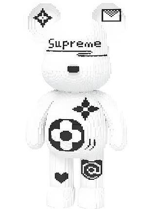 Конструктор для сборки stylish teddy bear серия personality supreme 13936 деталей