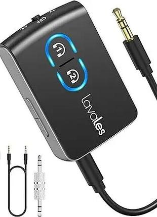 Адаптер bluetooth lavales wireless audio adapter ml302 для разъемов 3,5мм, передатчик-приемник аудио