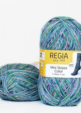 Шкарпеткова пряжа regia color 100 г, 00427