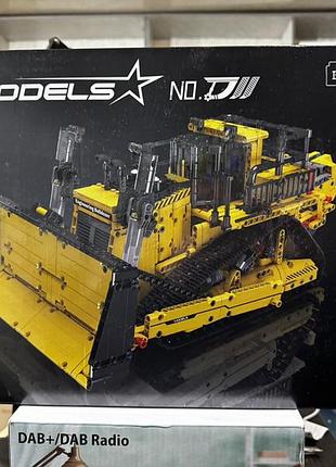 Конструктор блоки bulldozer engineering truck 4