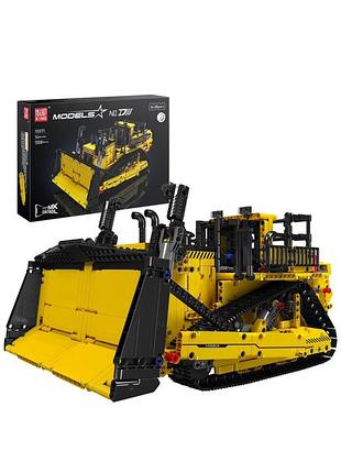 Конструктор блоки bulldozer engineering truck 6