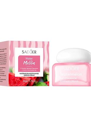 Крем для лица sadoer watermelon осветляющий с ниацинамидом 50 г