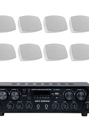 Акустический комплект sky sound skw-4808qs white