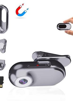 Миниатюрная экшн-камера xilecam mini 1080p с картой памяти 32 гб и многофункциональными аксессуарами