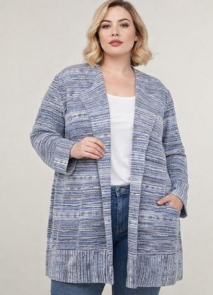 Легкий кардиган yessica c&a 58–62 | жакард | великий розмір | новий