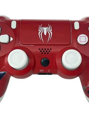 Бездротовий джойстик double-motor vibration 4 wireless controller для ps4/pc spiderman