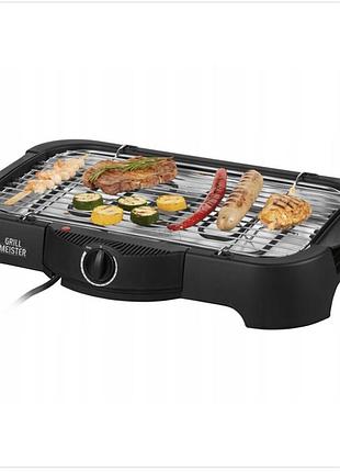 Электрический гриль настольный 50×8,6×35 см. 2000 w grill meister